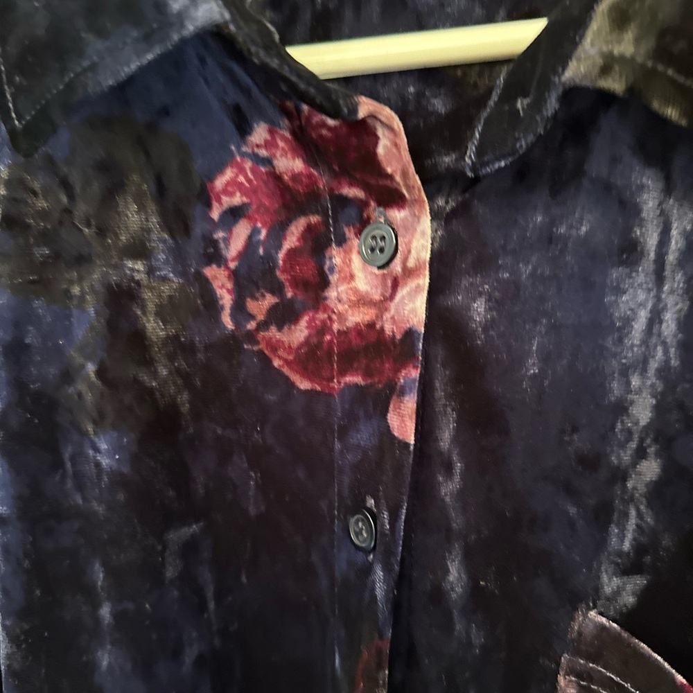 Belle by Kim Gravel Velvet Blouse - Picture 2 of 7